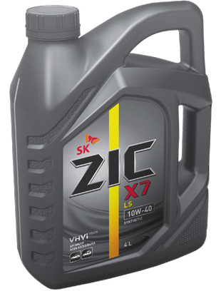 ZIC X7 LS 5W-30 API SN; ACEA C3 синтетическое 4 л 162619
