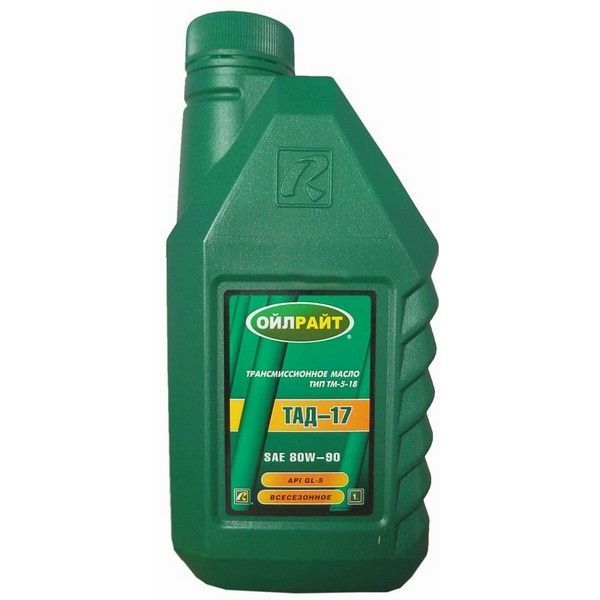 OIL RIGHT ТАД-17 (ТМ-5-18) 2547 80W-90 GL-5 минеральное 1 л